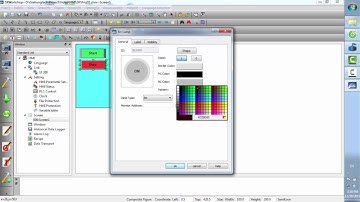 Project 01   Bit logic HMI Samkoon and PLC S7 200