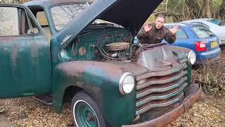 Chevy step side is finally coming home