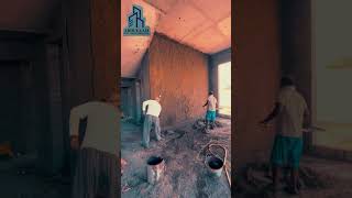 Block Work Complete N Plaster Work Starts Now