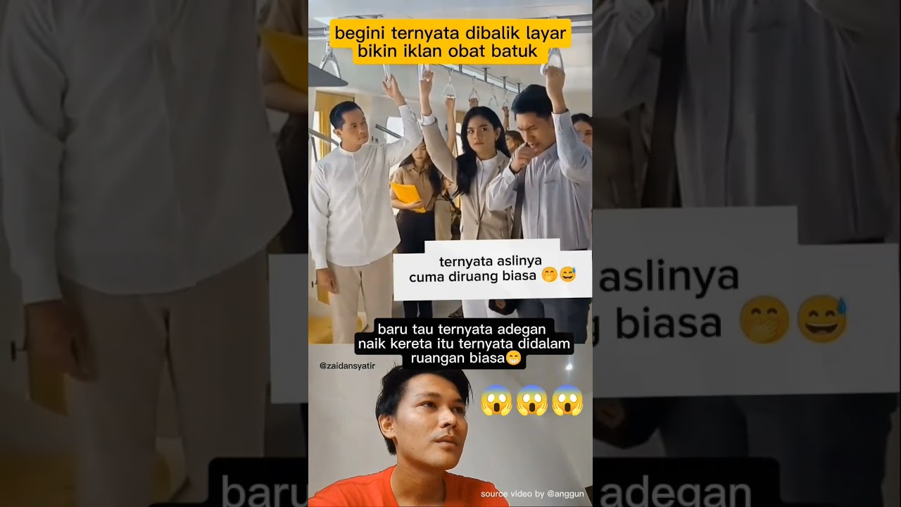 begini proses pembuatan iklan obat batuk.