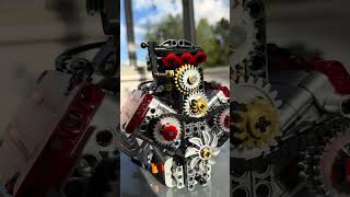 Faszination im Detail #geschenk #selberbauen #lego #v8 #mechanik #automobile