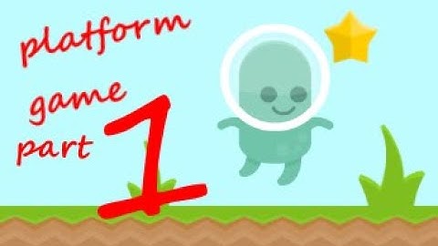 Gdevelop tutorial - how to create platform game - part 1