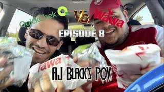 QuickChek Vs Wawa food reviews episode 8 Breakfast Sandwiches (w/ Dimsii)