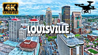 Louisville, Kentucky In 4K By Drone - Amazing View Of Louisville, Kentucky