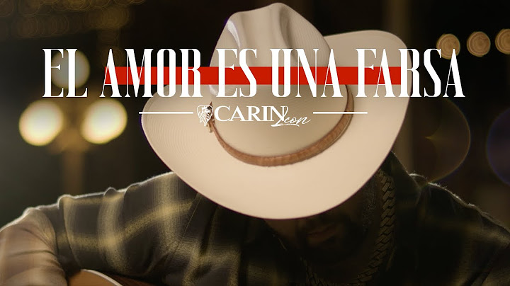 Carin Leon - El Amor Es Una Farsa (Live Session)