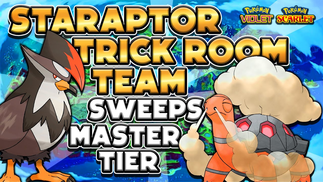Sweep Master Tier With This STARAPTOR TEAM! - Pokémon Scarlet & Violet Ranked Double Battles
