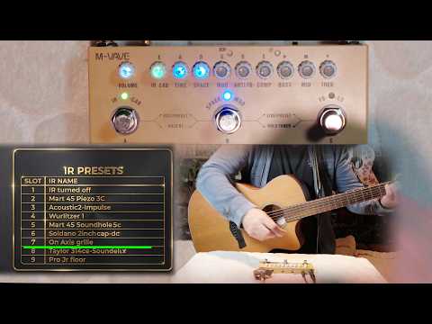M-Vave Cube Baby AC Acoustic Multieffects Processor Pedal Review