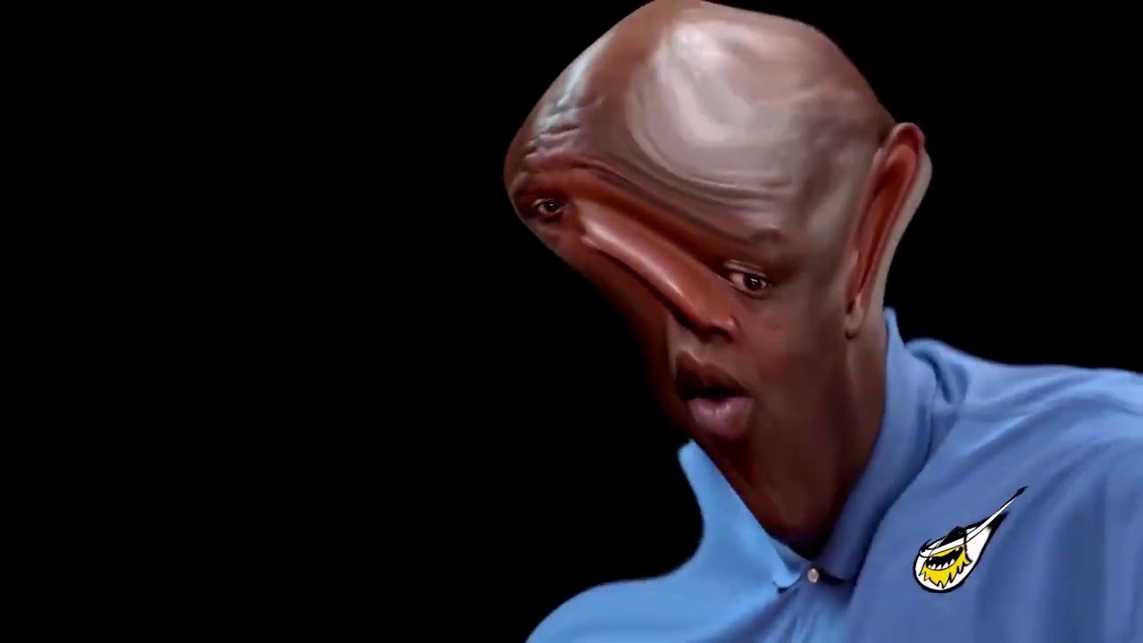 shaq eats hot wings YouTube