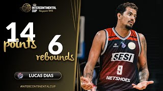 Lucas DIAS (14 PTS/6 REB) | Player Of The Game| FCA vs BONN