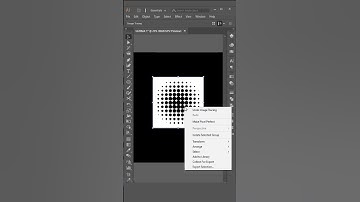 How To Create Halftone Sphere in Illustrator #shortvideo #shorts