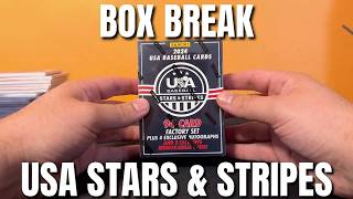 2024 Panini USA Stars &amp; Stripes Baseball Blaster Box Break - tdbaseballcards