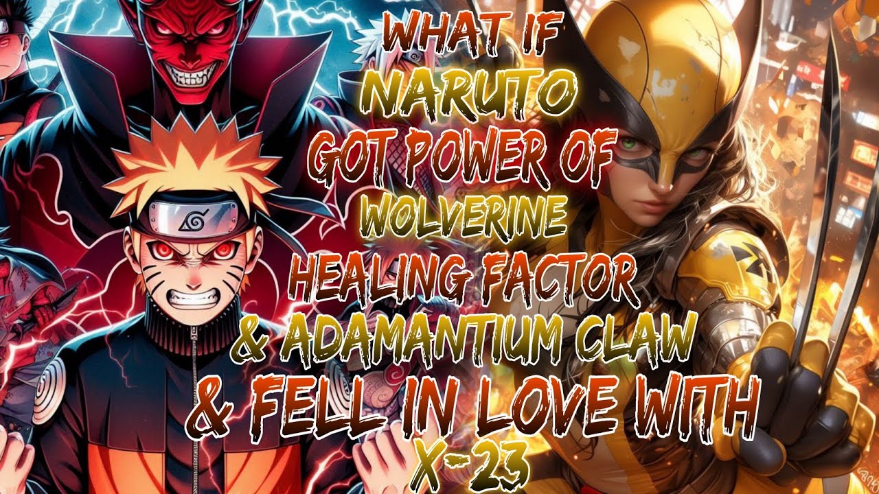 What if Naruto got power of Wolverine healing factor and adamantium claws and fell in love with X-23