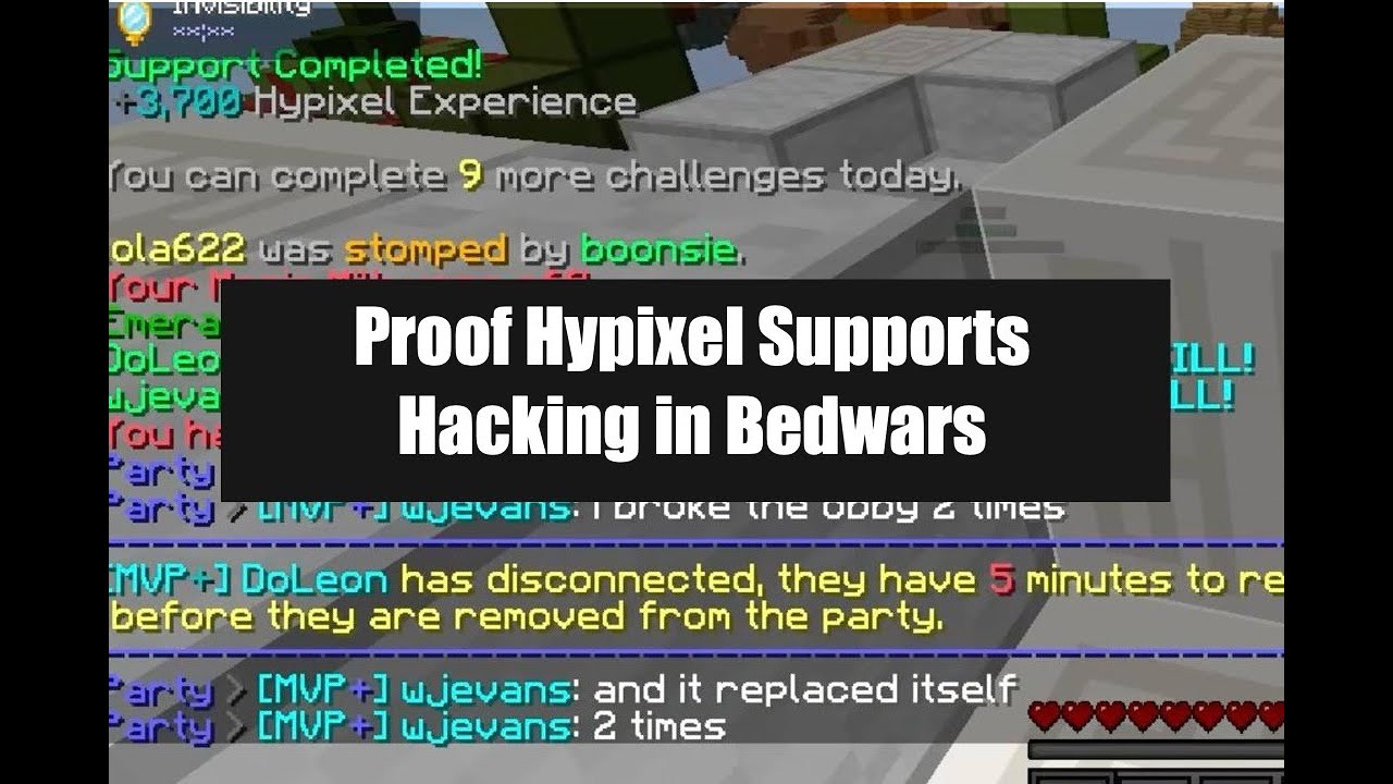 Proof that Hypixel is Broken/Supports Hacking - YouTube