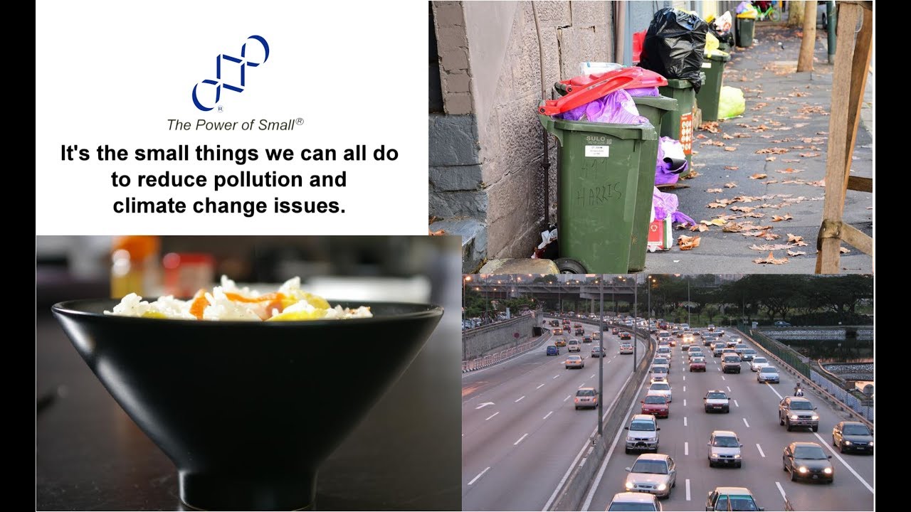How to reduce pollution and climate change issues
