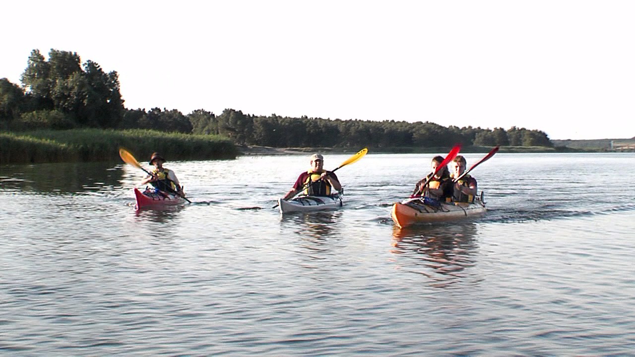 ⁣Seekajaktour auf Usedom
