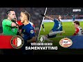 DISCUTABELE VAR-BESLISSING CRUCIAAL in MEESLEPEND GEVECHT! 👀⚔️ | Samenvatting Feyenoord - PSV image