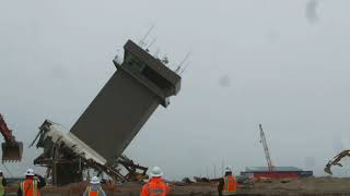 Salt Lake City International Airport - Terminal 2 Ramp Tower Demolition - Feb. 15, 2021