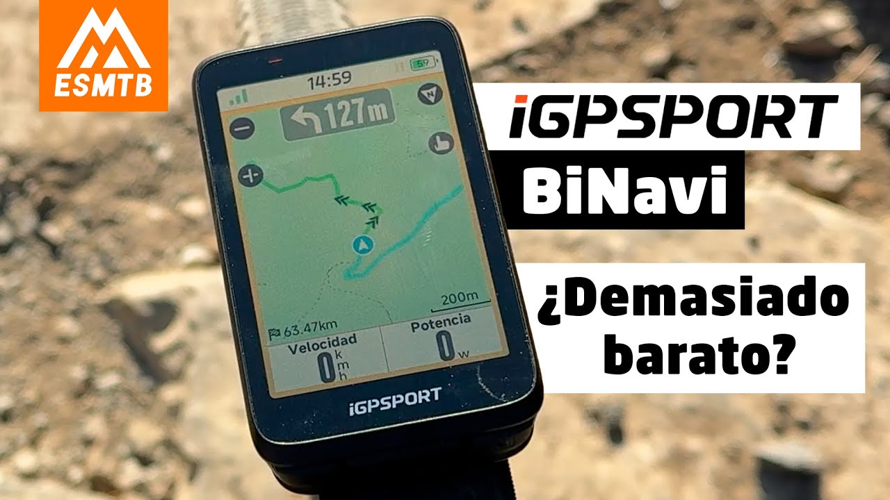 Test iGPSPORT BiNavi: precio espectacular... ¿vale la pena?