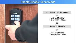 How to turn on/off the HL-300K silent mode