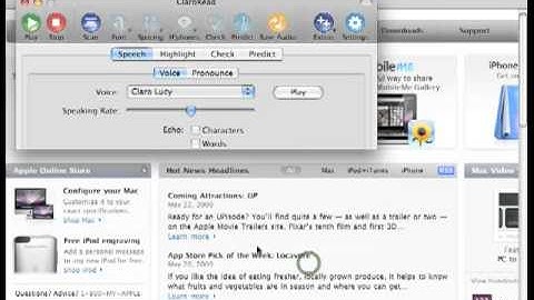 04  Reading Text in Safari Mac reading and writing support Africa