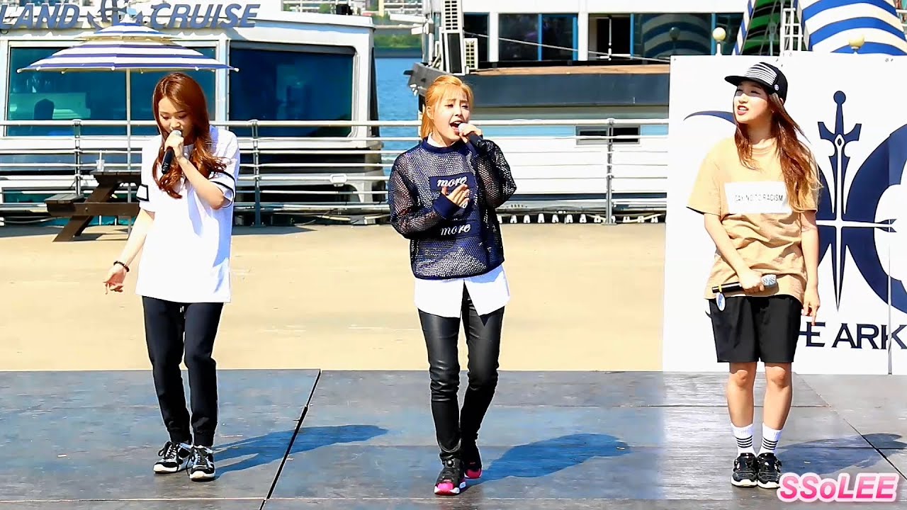 [Fancam] 150524 디아크 (THE ARK) - 경고 (Caution) @ 한강 3pm 직캠 By SSoLEE