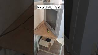 Lg crt tv no oscilation complaint|Stromz repair #tvrepair