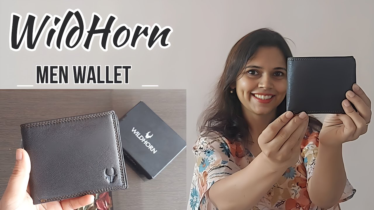 WildHorn Men Leather Wallet Review in Hindi WildHorn Leather Wallet for Men WildHorn Wallet