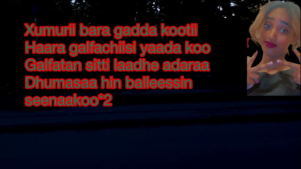 Simalee orma garaa hin beeku (lyrics) Faarfannaa afaan Oromoo