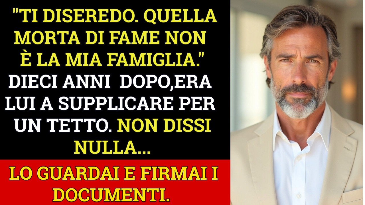 Mio PADRE Mi Ha Diseredato Per Non Aver Approvato La MOGLIE Che Ho Sposato Perché Povera Davvero....