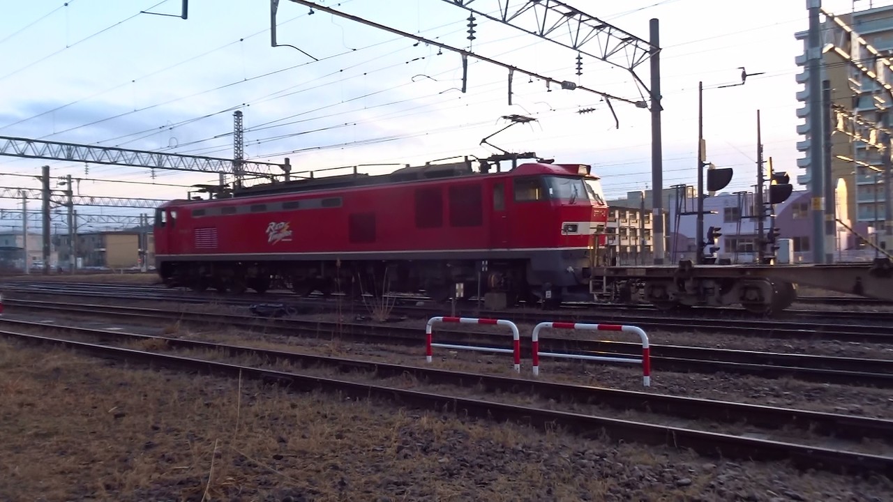 2026.03.06 貨物列車（2091列車）秋田駅発車