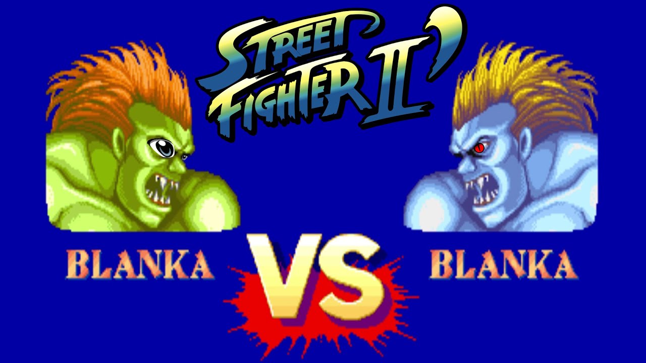 Street Fighter II ( Champion Edition ) - Arma Blanka💪😬👊 . 