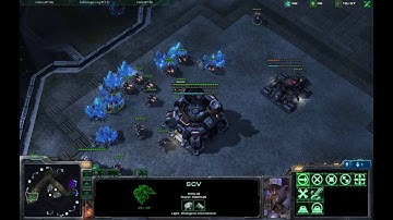 Starcraft 2 HD (Game 1)TvZ 1v1 Platinum Part 1