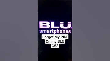 I Forgot my Pin to my BLU G53 - How to Factory Reset BLU G53