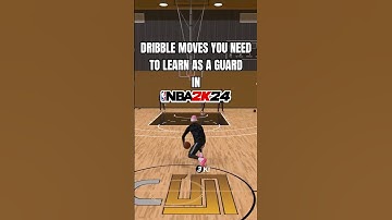 DRIBBLE MOVES YOU NEED TO LEARN IN NBA 2k24✅ #nba2k24 #2kcommunity #2k24
