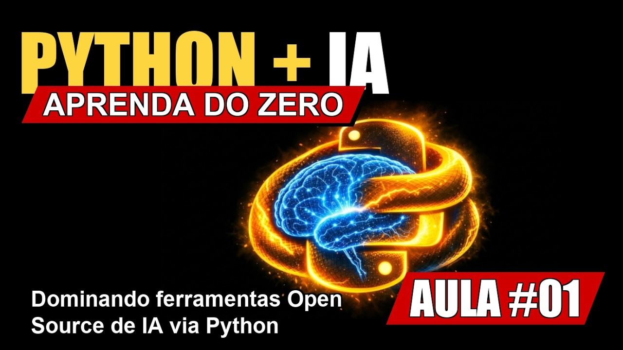 Inteligência Artificial de GRAÇA no seu PC: Python para Iniciantes ...