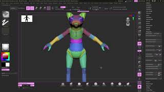UVs for Characters using ZBrush and Maya