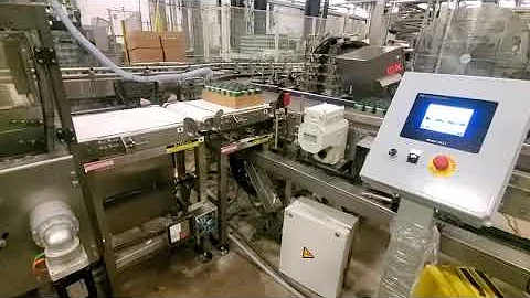 In-Motion Checkweigher Used in Quality Control Weighing System