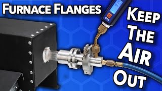 DIY Vacuum Flanges for the 1200°C Tube Furnace