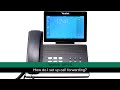 Yealink VP-59: How do I set up call forwarding?