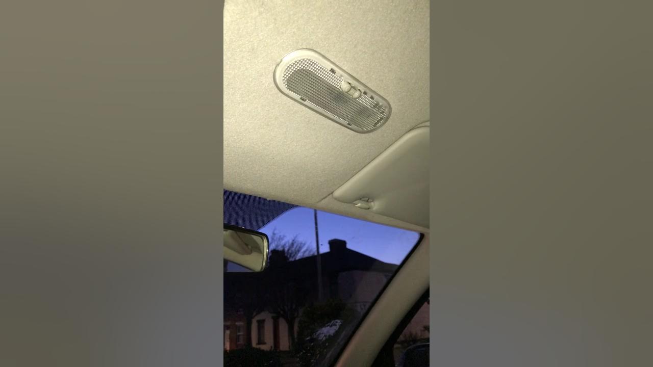 HOW TO CHANGE ANY CAR INTERIOR BULB NISSAN MICRA YouTube