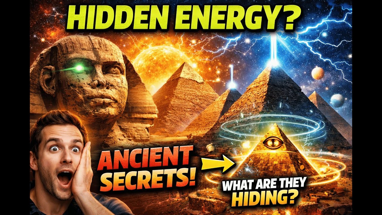 Are the Pyramids a Mysterious Source of Energy? Ancient Secrets Revealed!