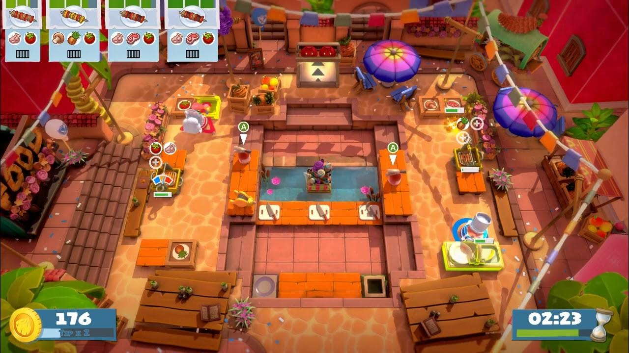 Overcooked! World Food Festival traz novas fases e chefes grátis ao jogo