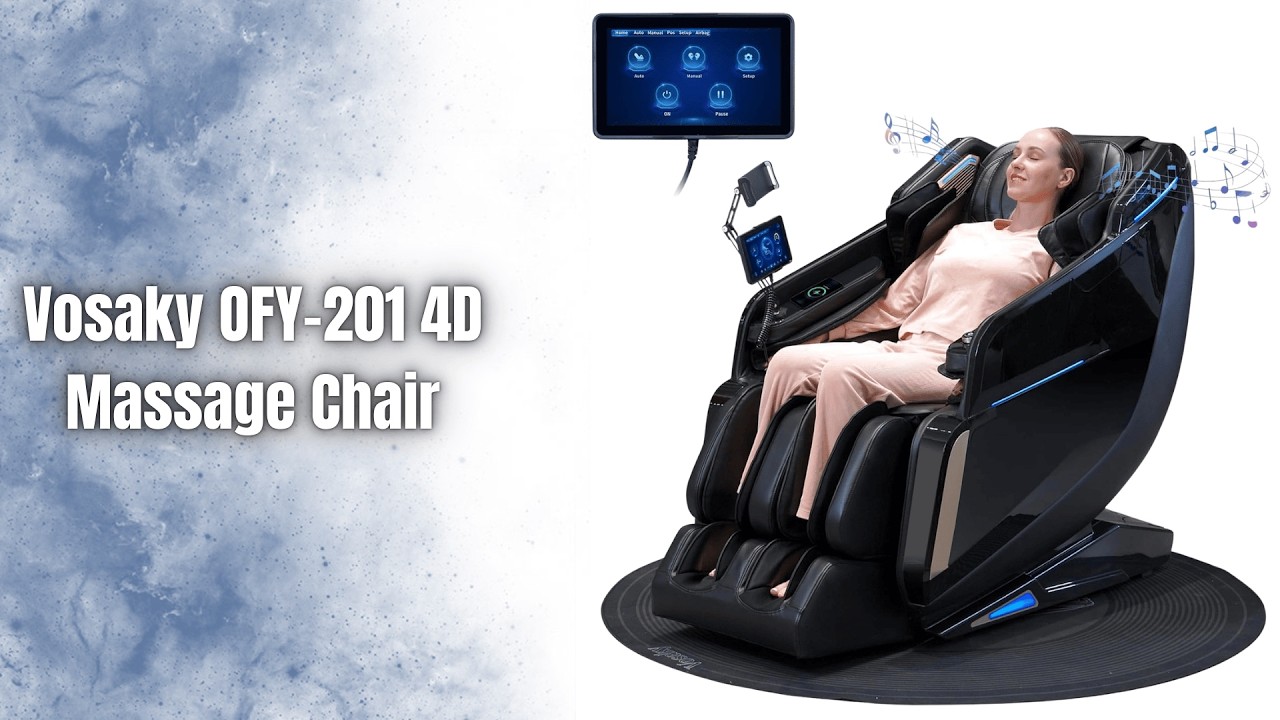 Vosaky OFY-201 4D Massage Chair Review | Ultimate Home Spa!