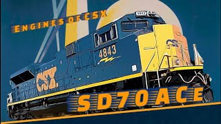 Engines of CSX: SD70AH (SD70ACe)