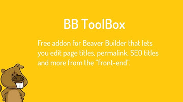 Front-end SEO and Page Settings for Beaver Builder