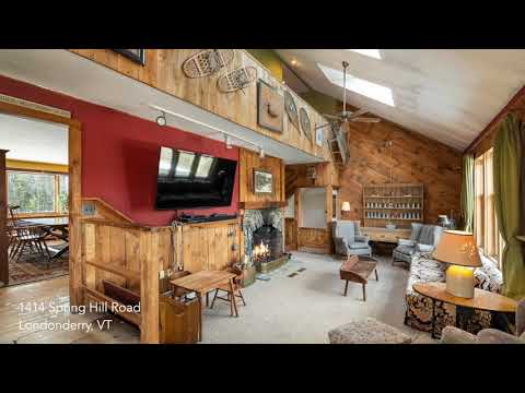 1414 Spring Hill Road, Londonderry, VT home video tour