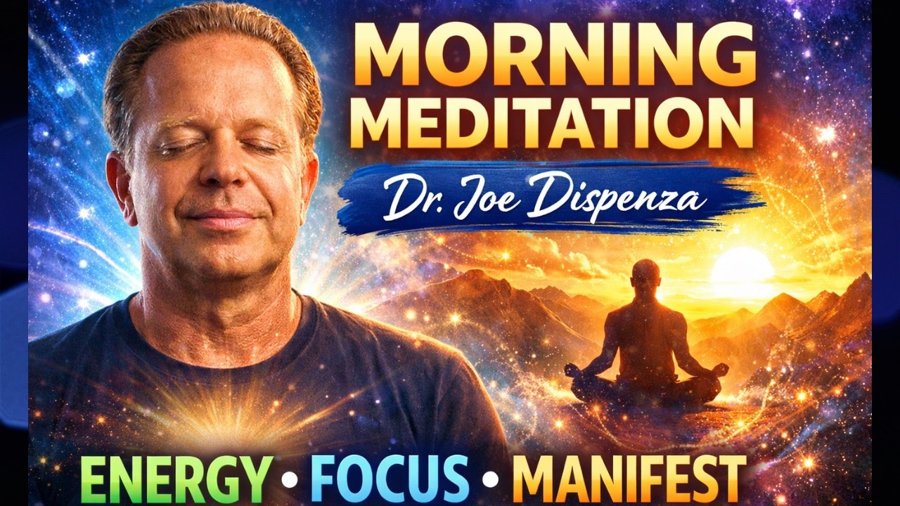 Dr  Joe Dispenza 20 Minute Morning Meditation for Energy, Focus & Manifestation