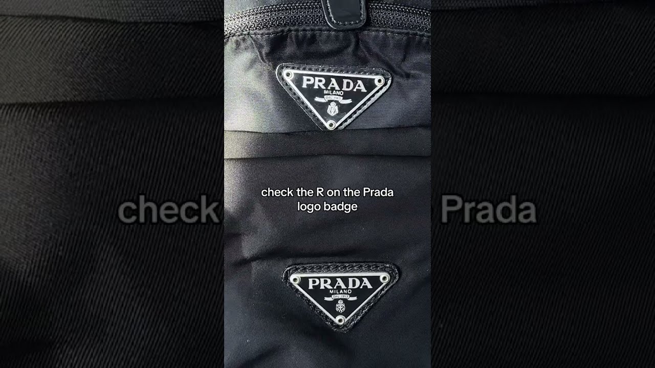 Quick hack to authenticate your Prada bag at home✨