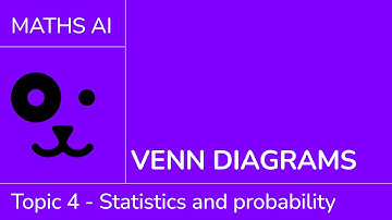 Venn diagrams [IB Maths AI SL/HL]
