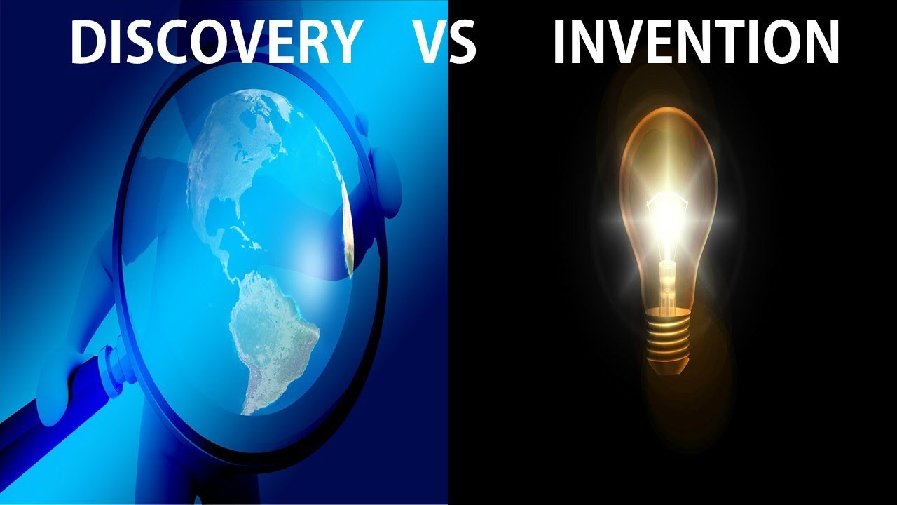 To invent to discover